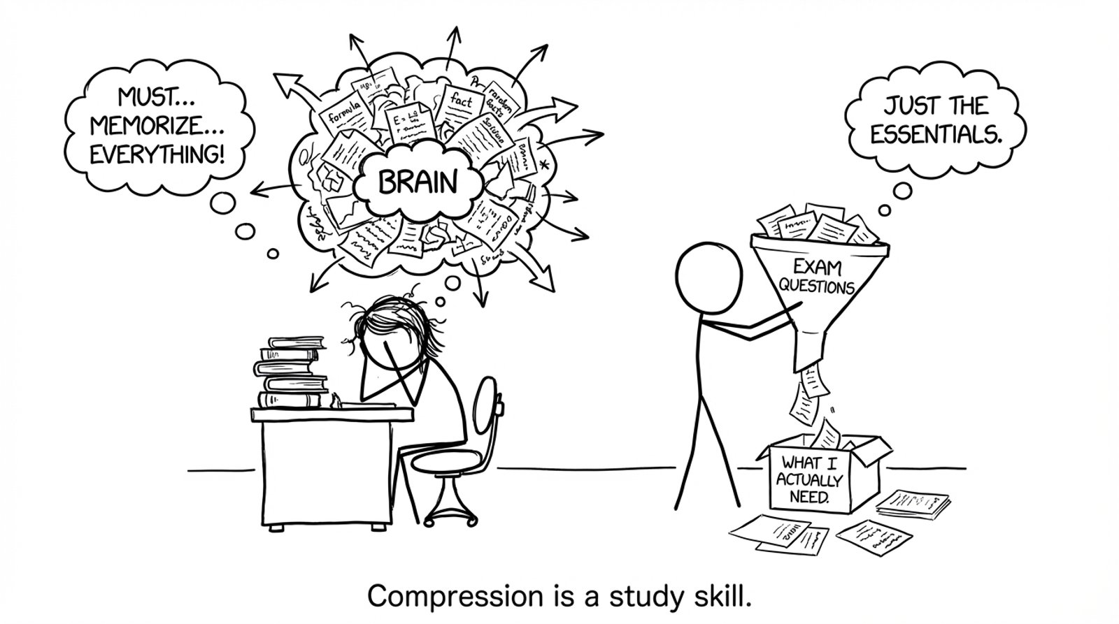 Brain overflow vs funneling what matters