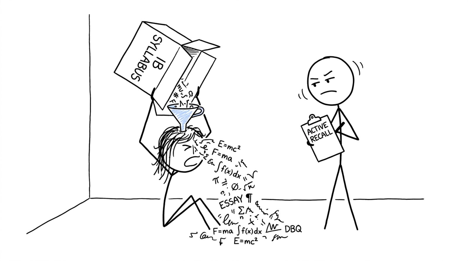 Cramming the syllabus through a funnel