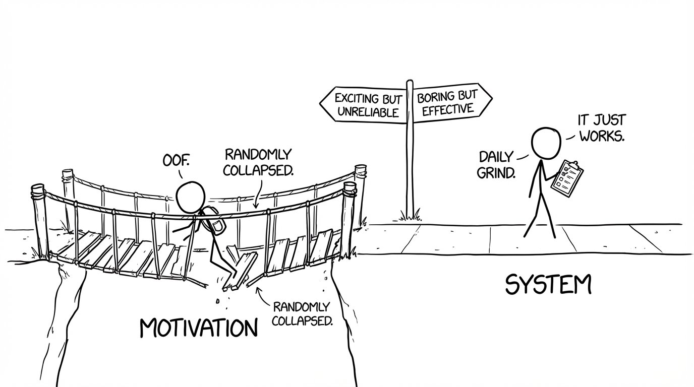 Motivation vs system