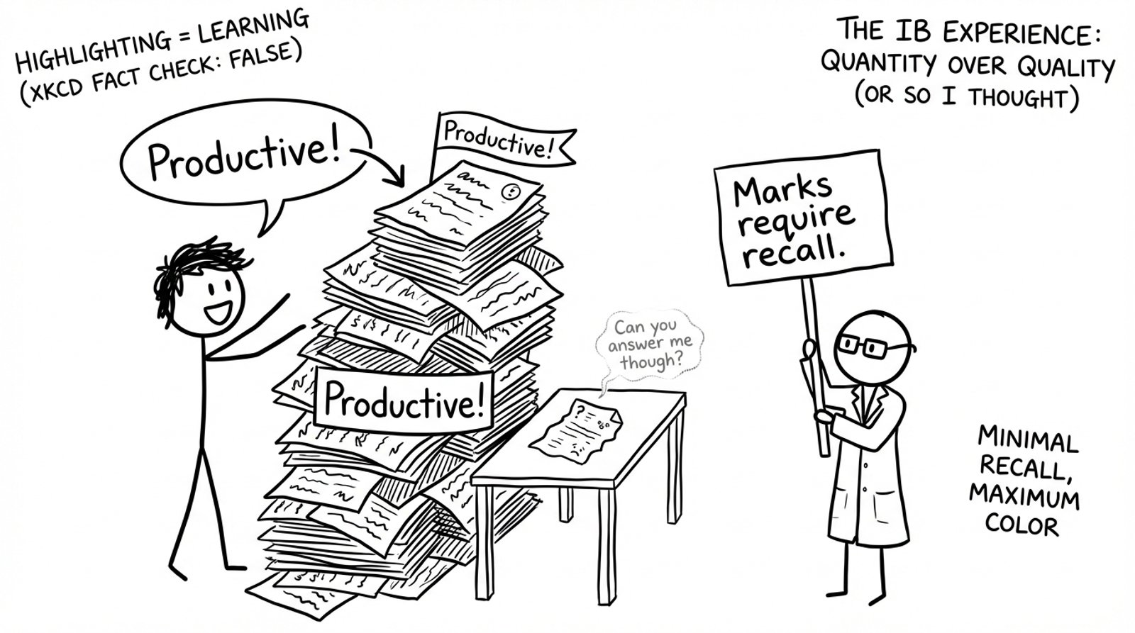 Highlight mountain vs exam whisper