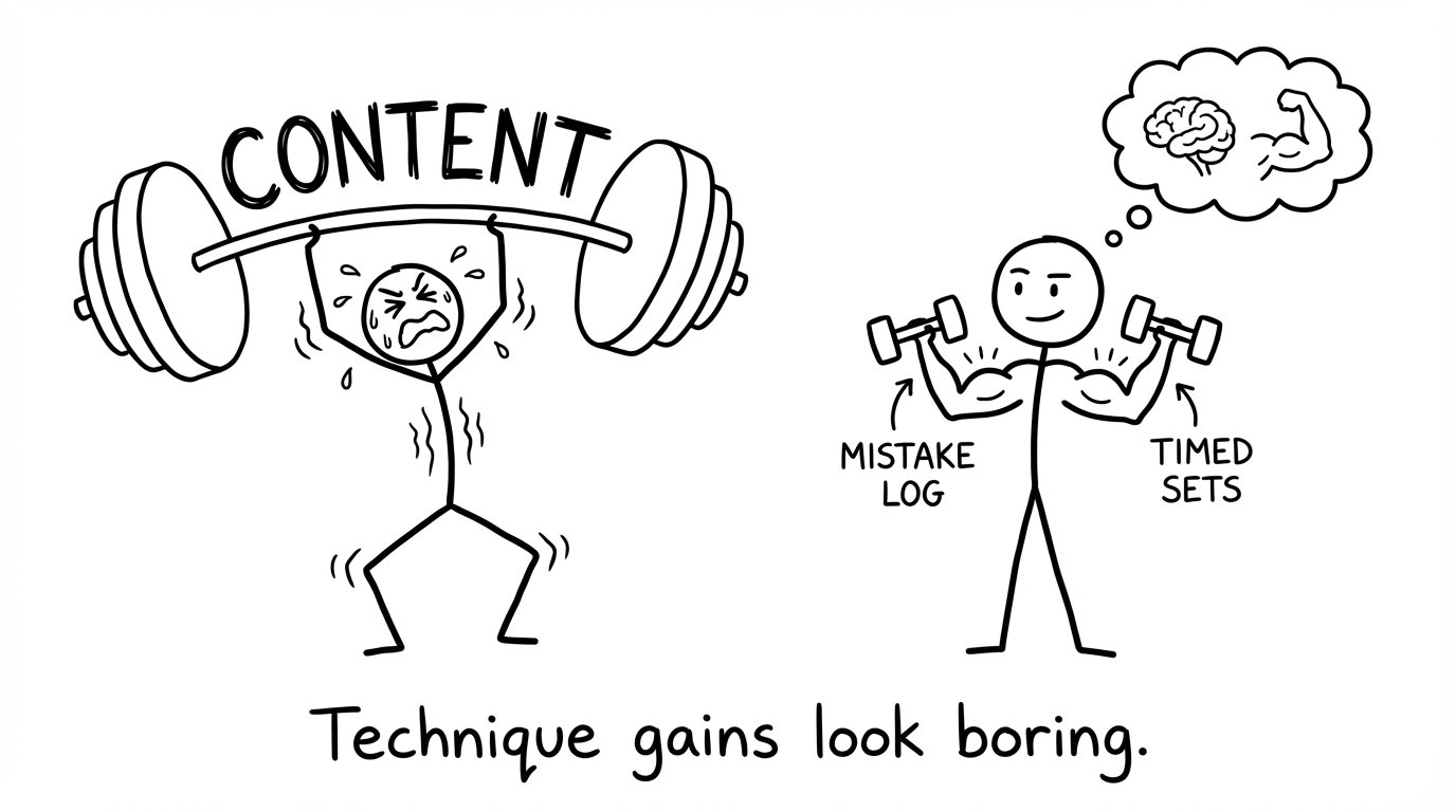 Technique gains look boring