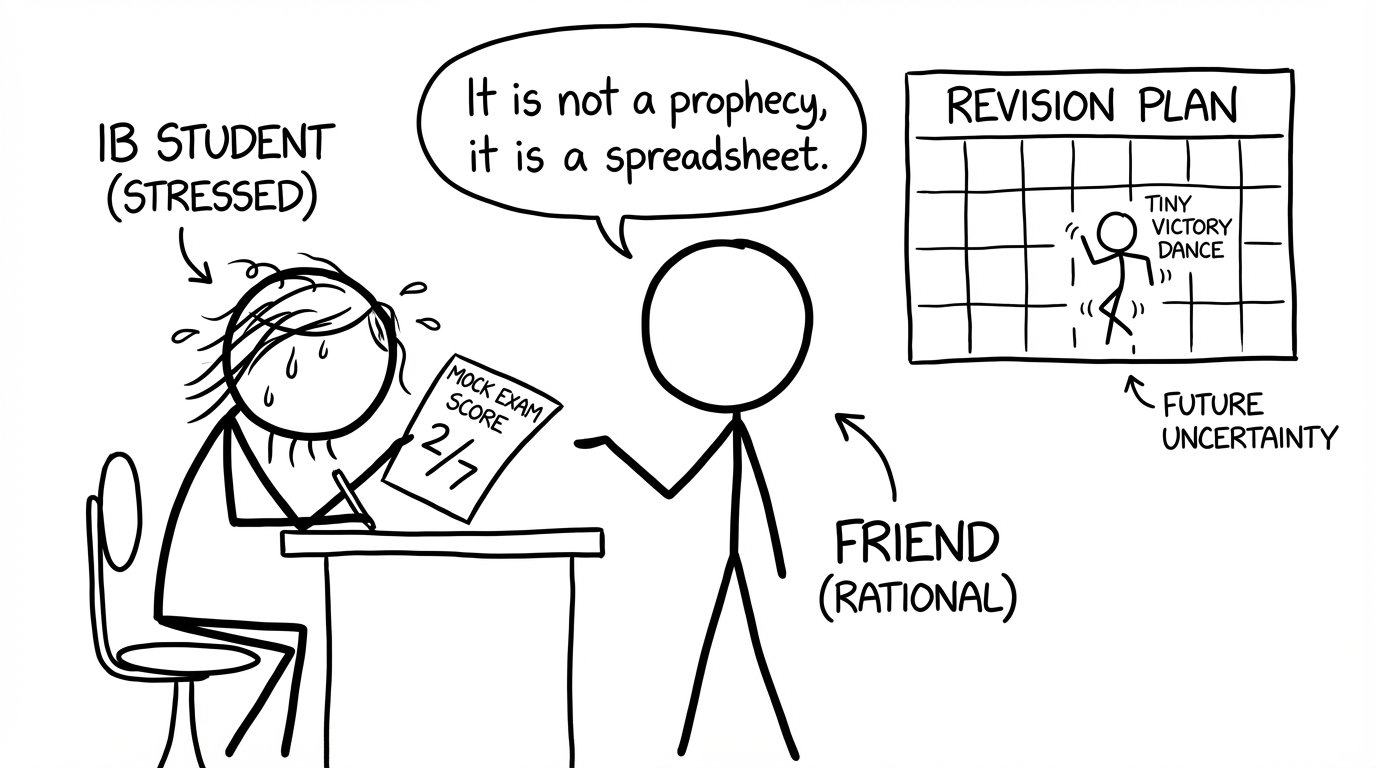 Mock score isn't a prophecy