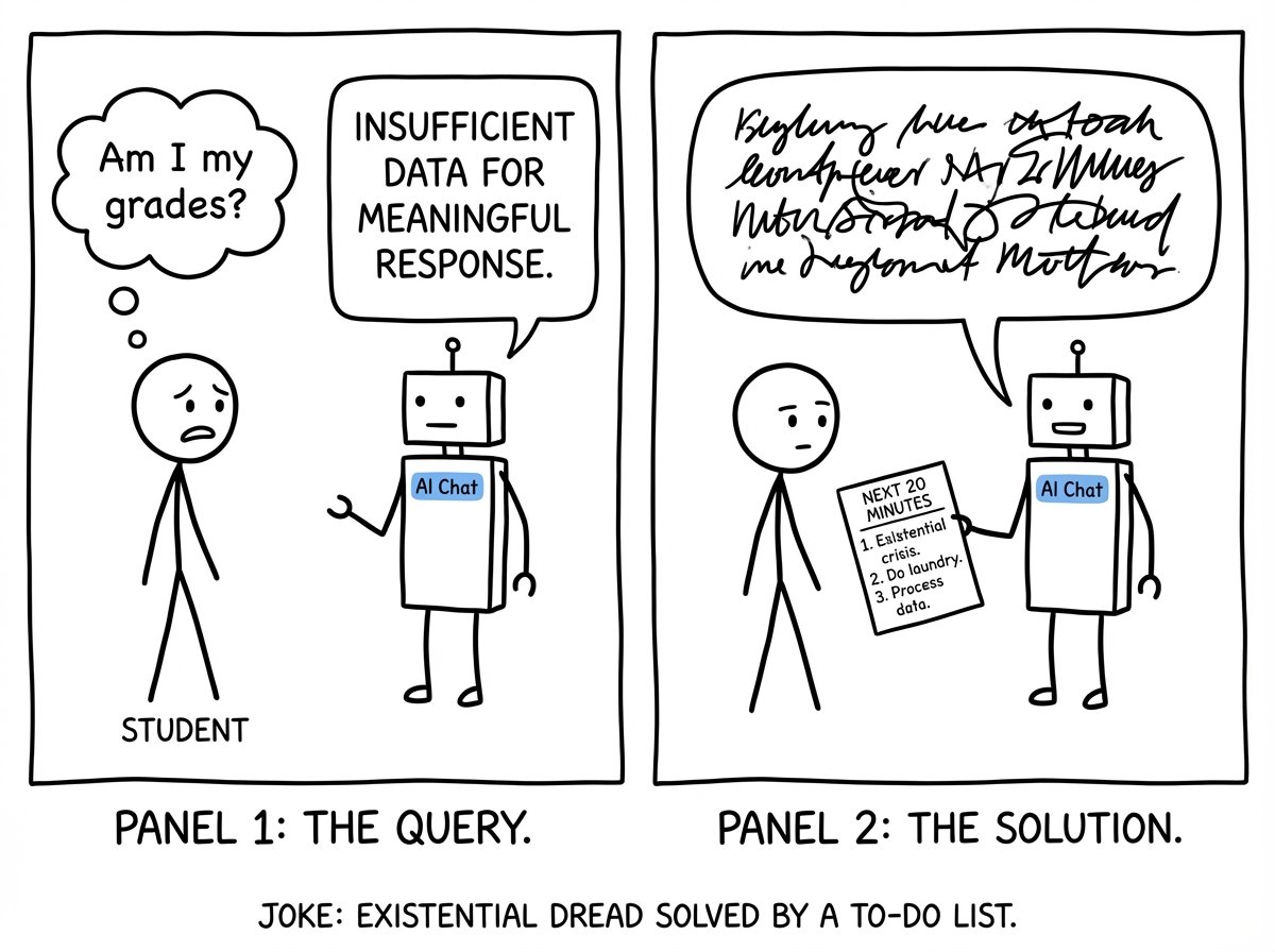 AI chat existential dread vs next 20 minutes