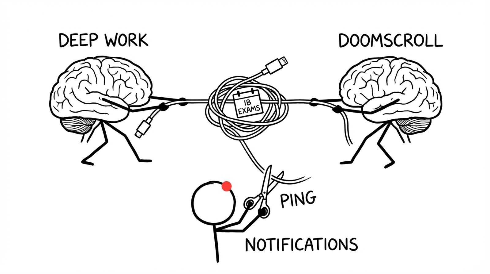 Deep Work vs Doomscroll tug-of-war