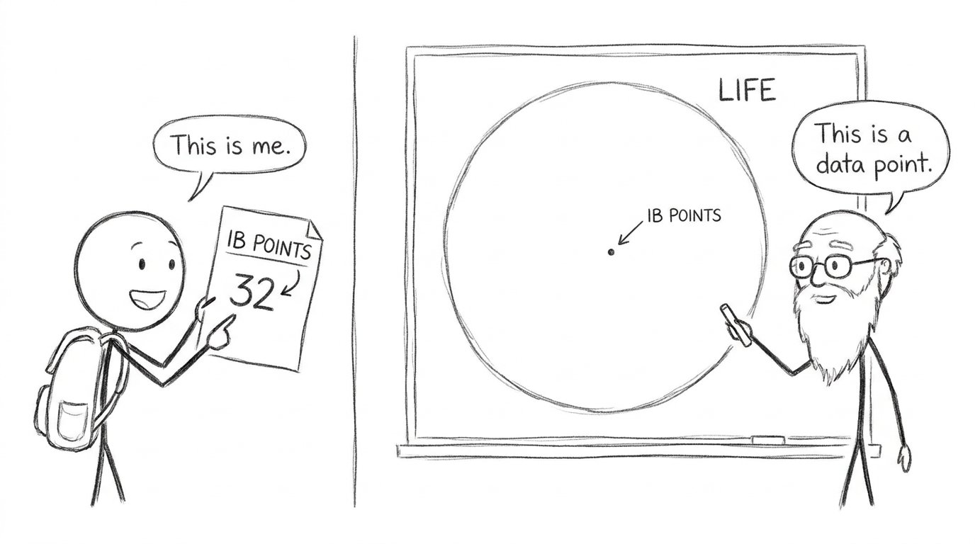 IB points as a data point, not a self