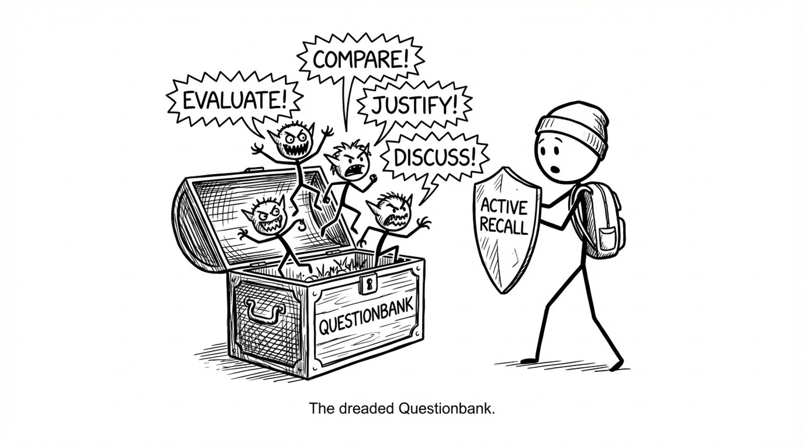 Questionbank gremlins comic