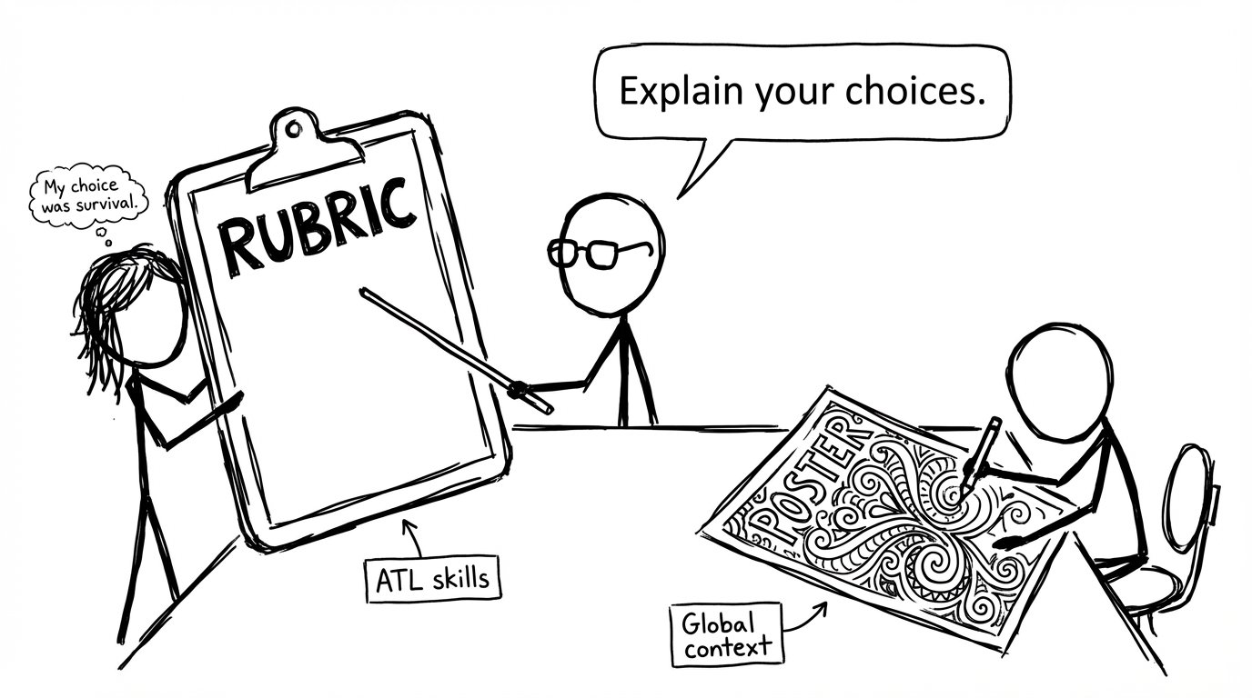 Rubric argument in a group project