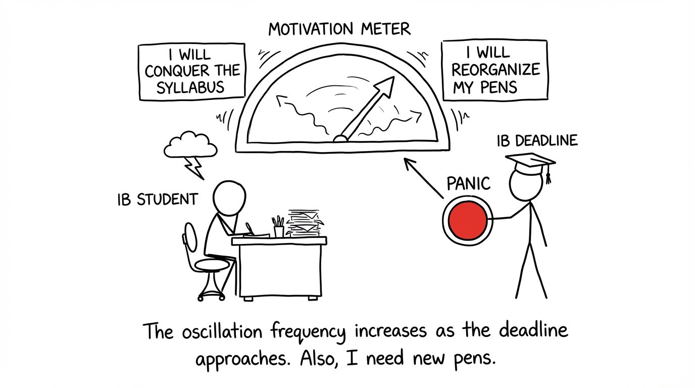 Motivation meter swinging wildly