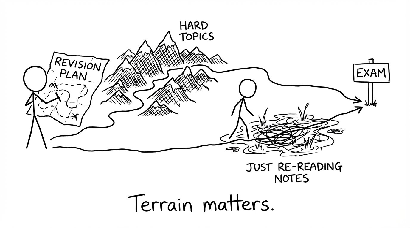 Revision plan path vs rereading swamp