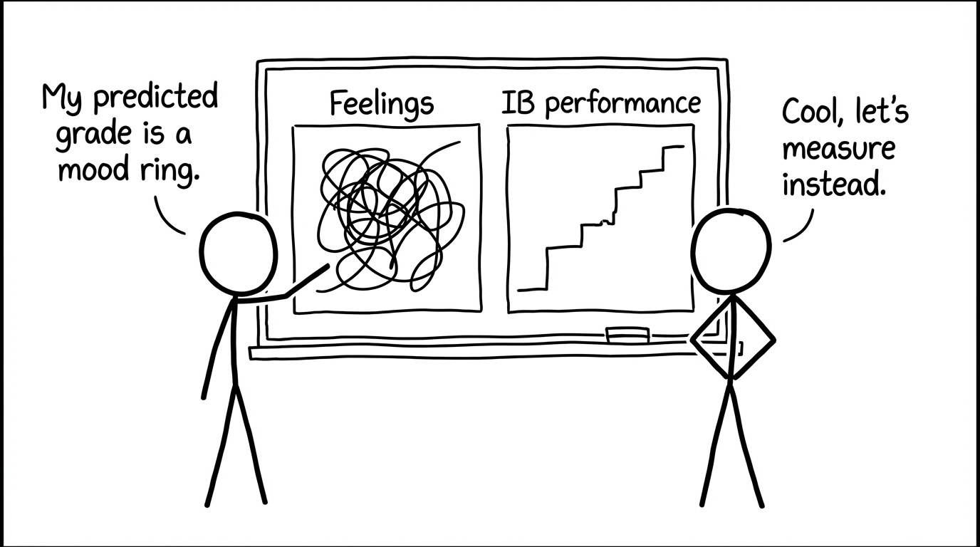 Feelings vs performance graph comic