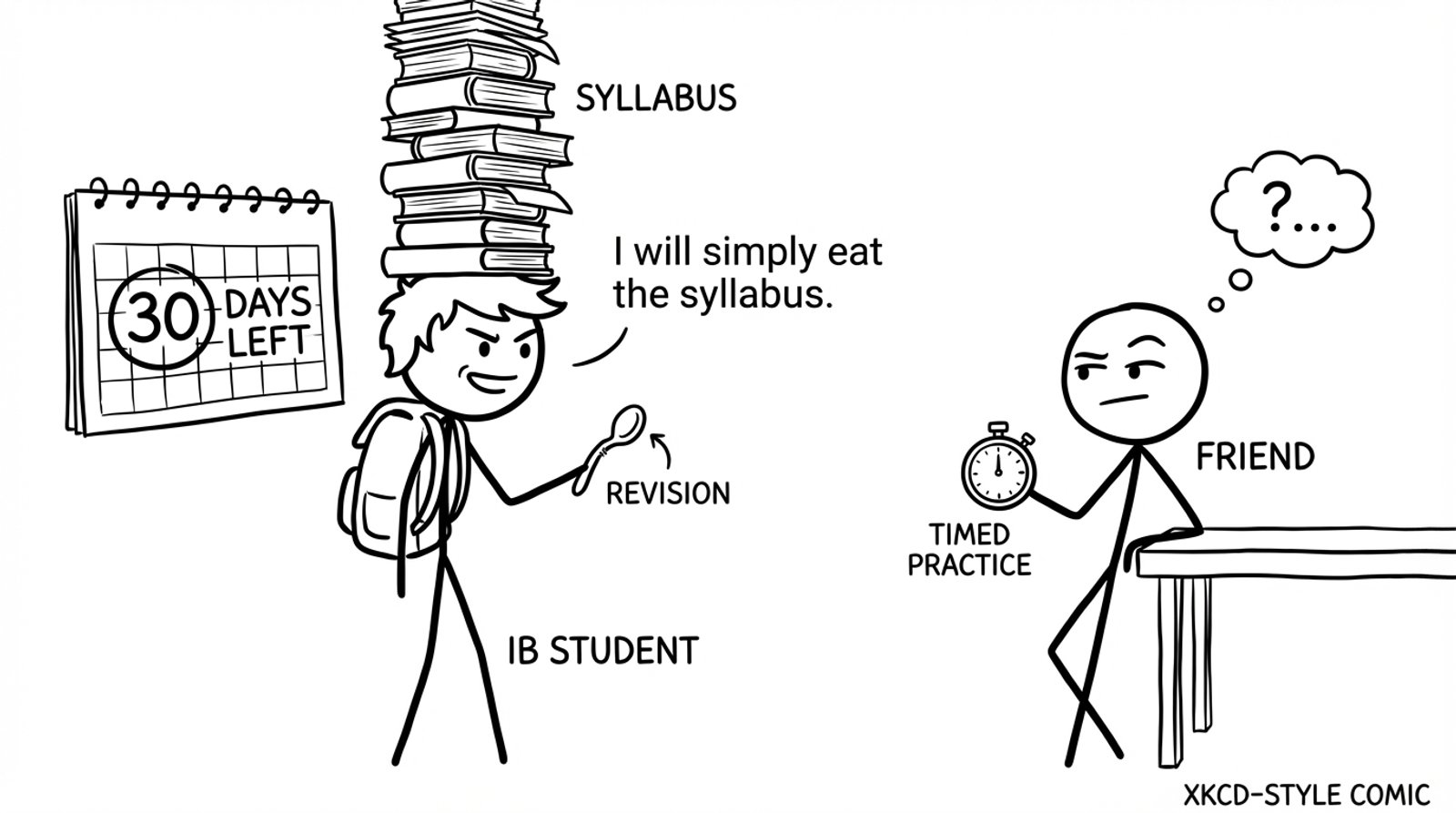 Student vs the 30-day calendar