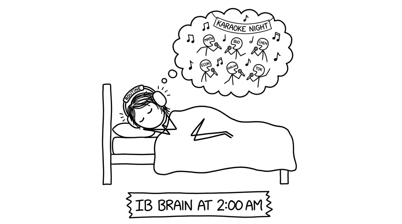 IB brain at 2am karaoke