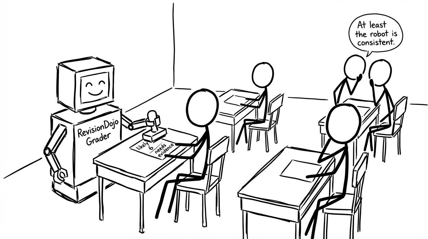 Robot marking: at least the robot is consistent