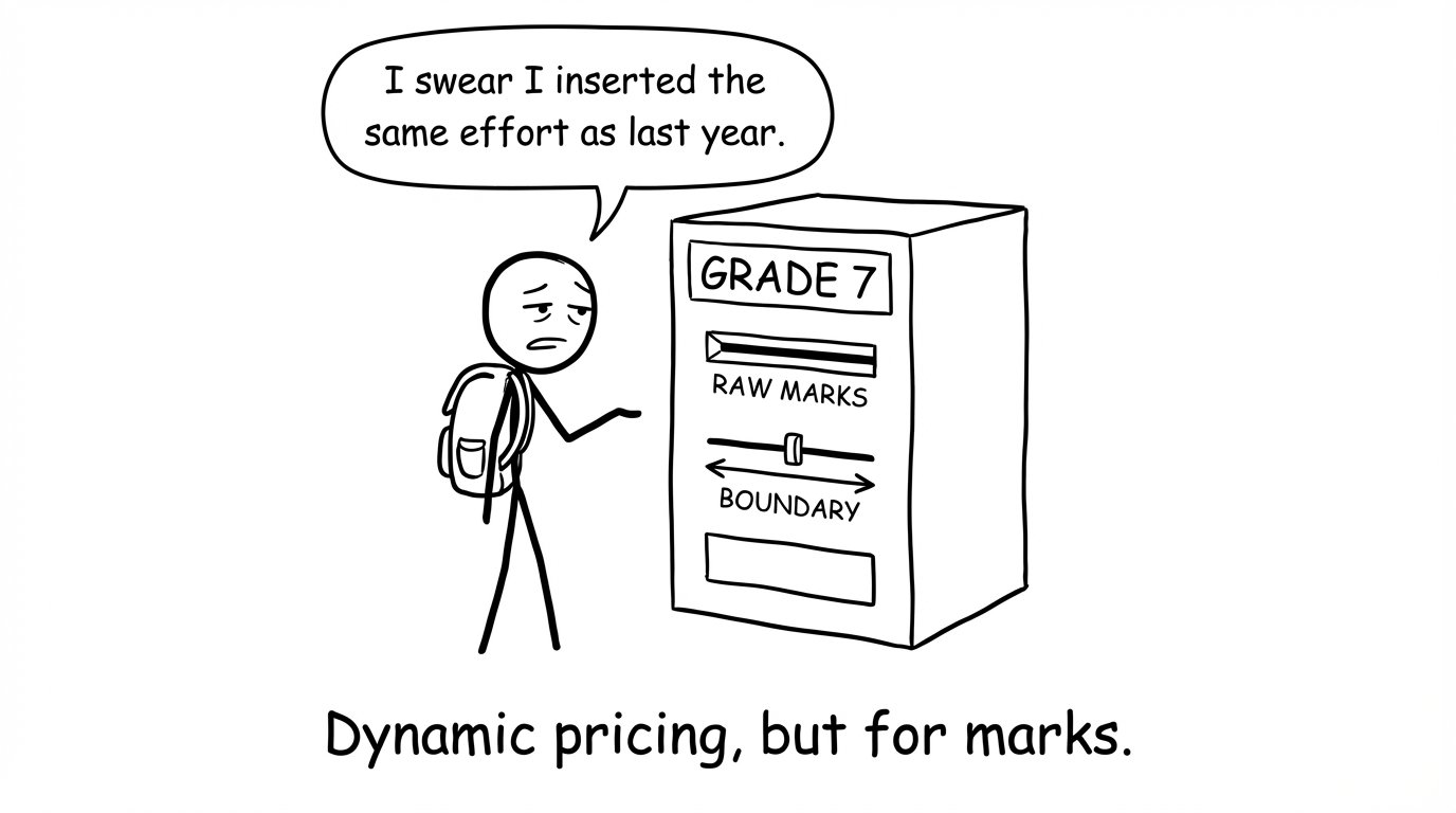 Dynamic pricing, but for marks