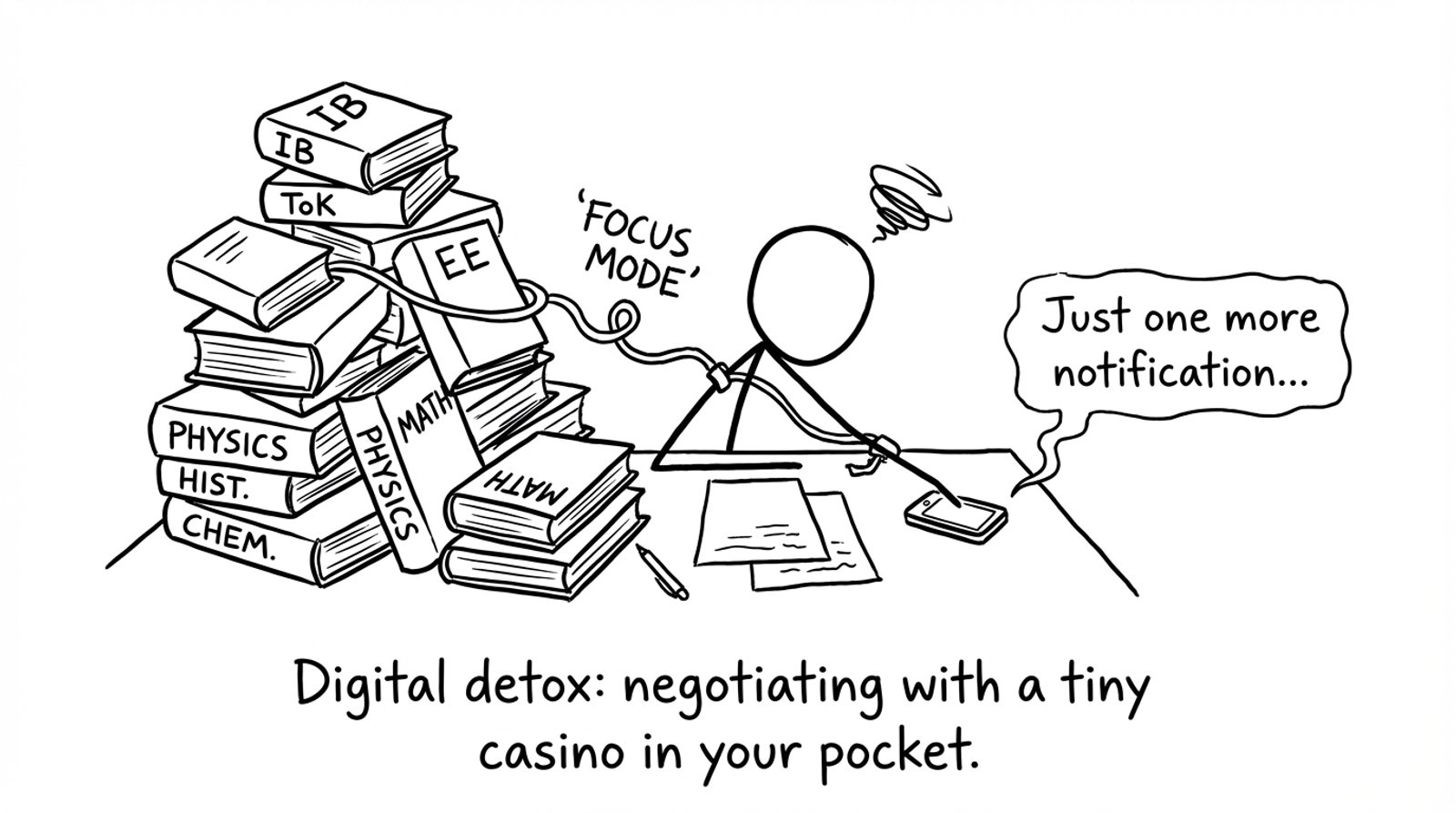 Digital detox: negotiating with a tiny casino in your pocket.