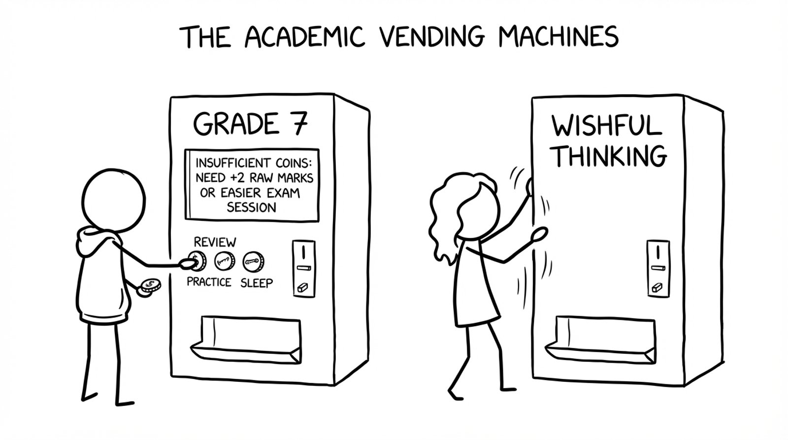 Vending machine negotiation with Grade 7