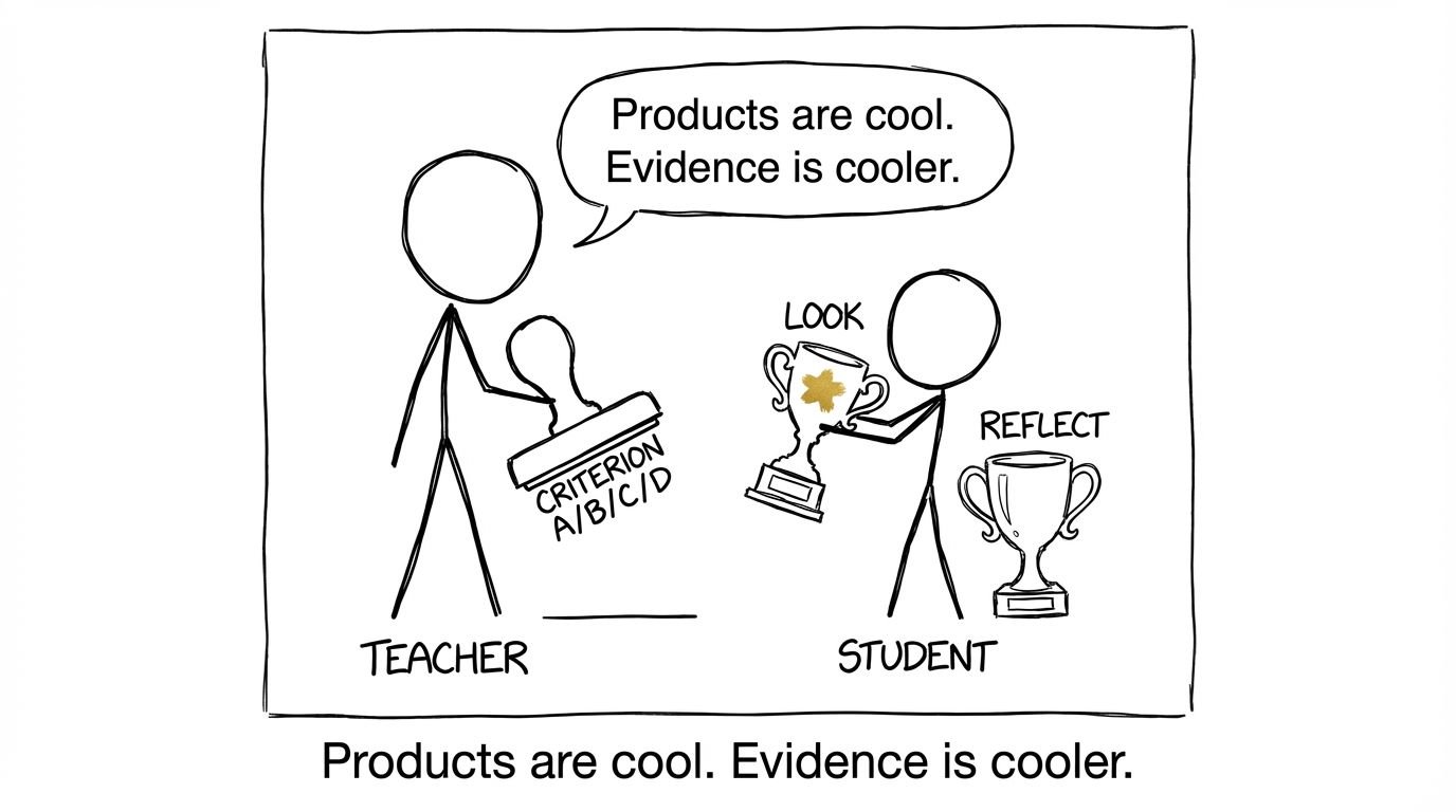 Products are cool. Evidence is cooler.