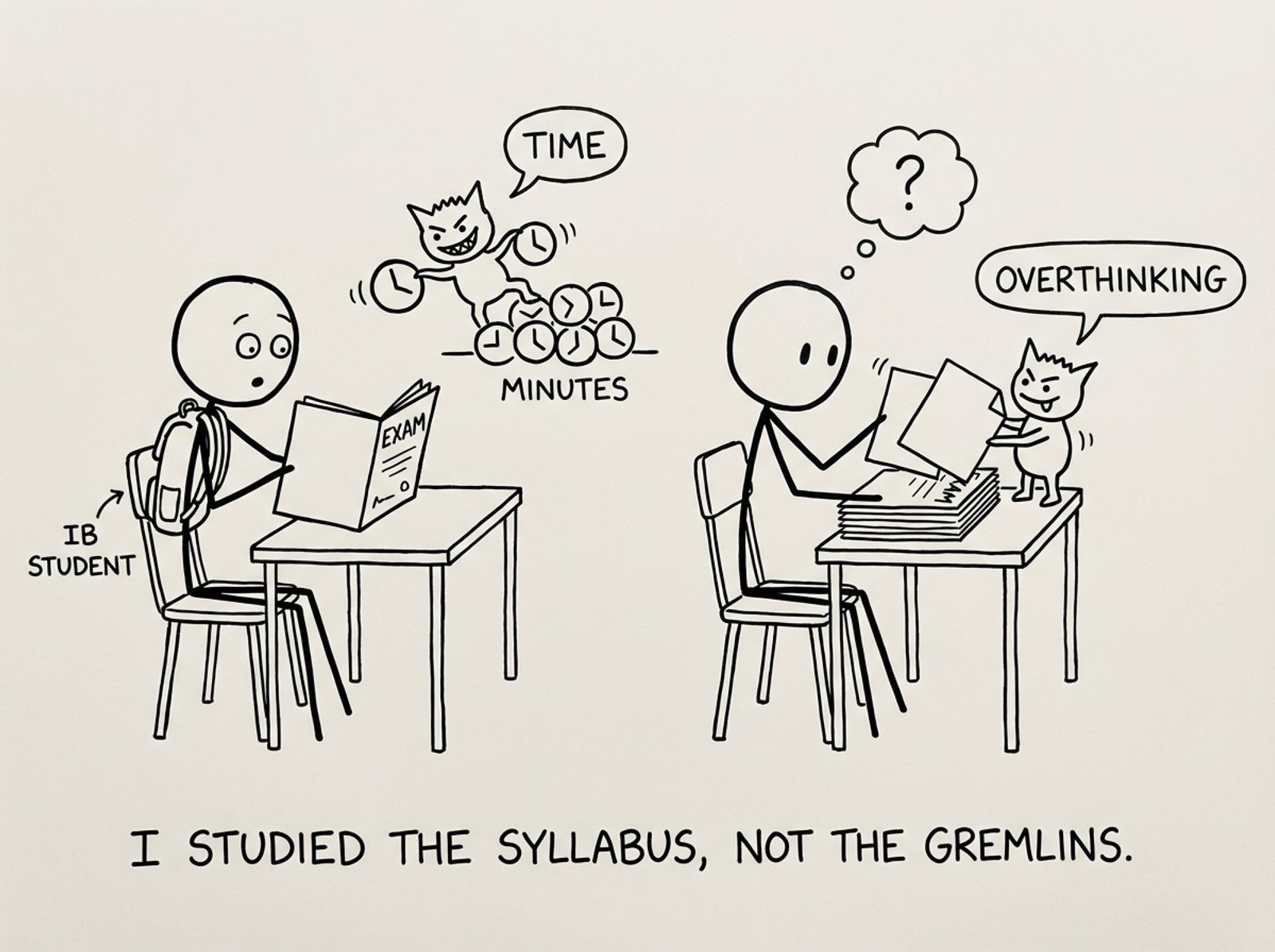 Time and overthinking gremlins