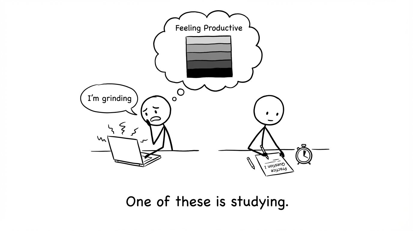 Grinding vs one timed question