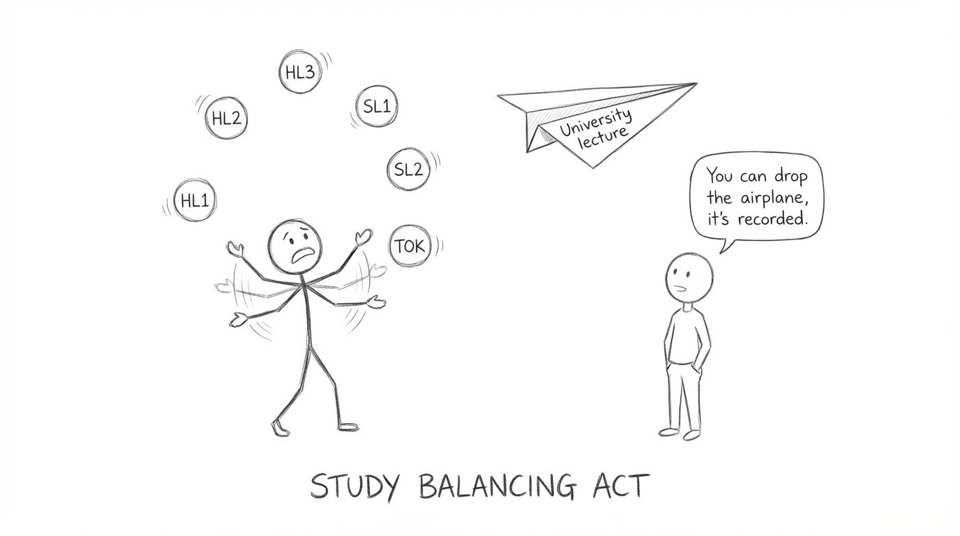 Juggling subjects vs a floating lecture