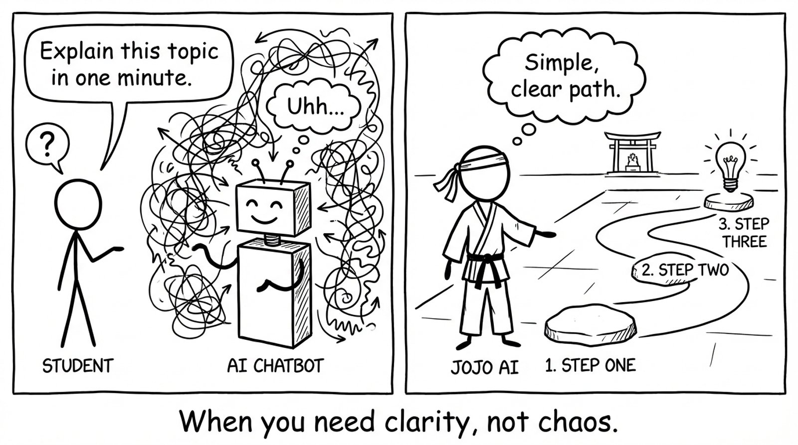 Clarity vs chaos