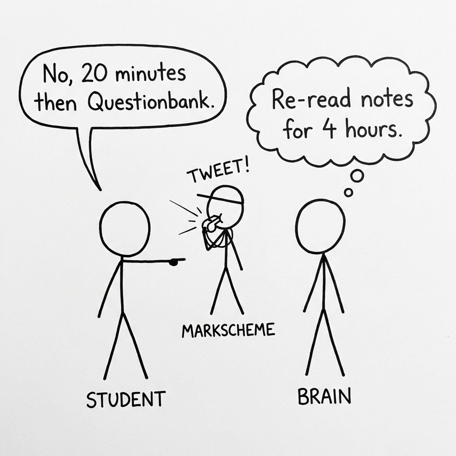 Brain wants rereading; markscheme says practice