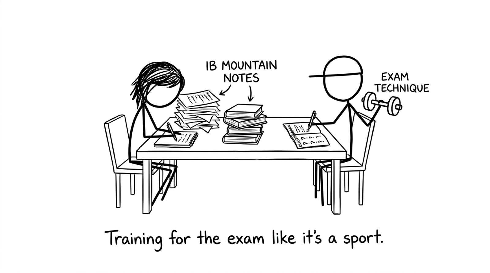 Rewriting notes mountain vs small practice sets