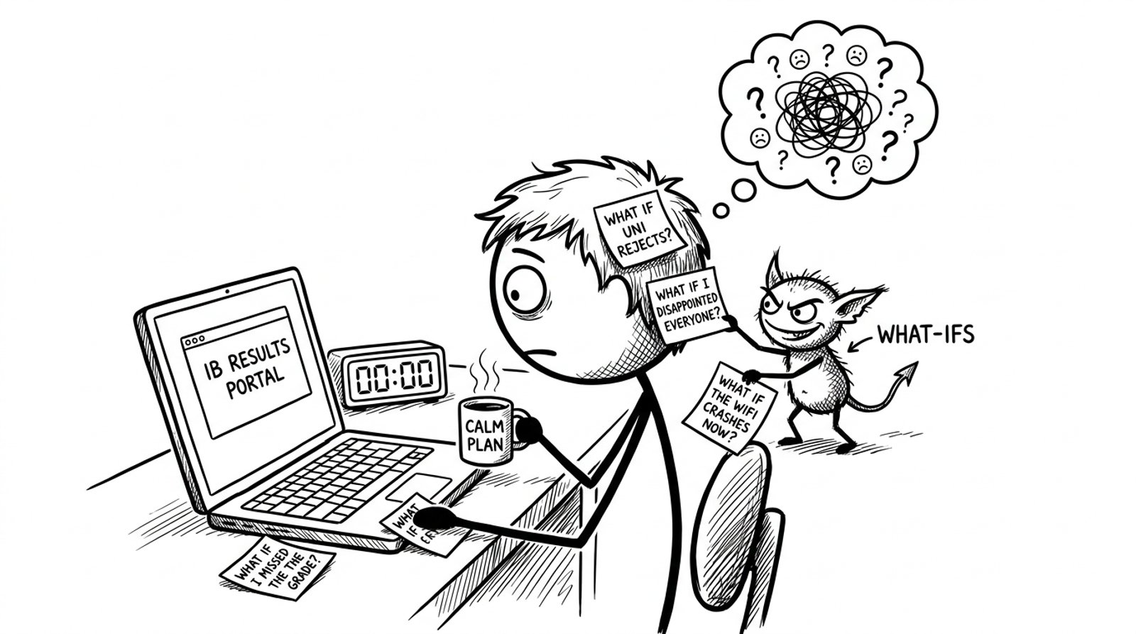 Student vs What-Ifs before results