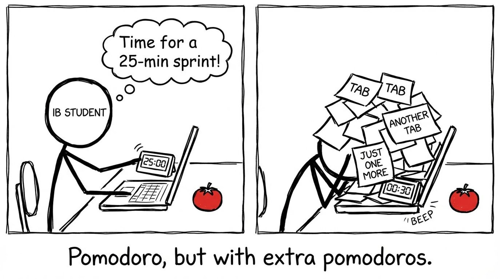Pomodoro, but with extra pomodoros