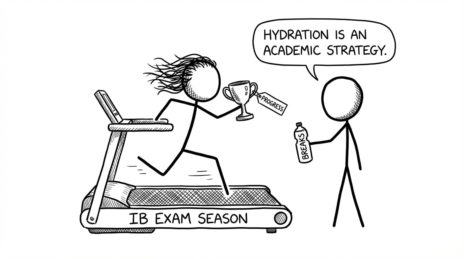 Hydration is an academic strategy