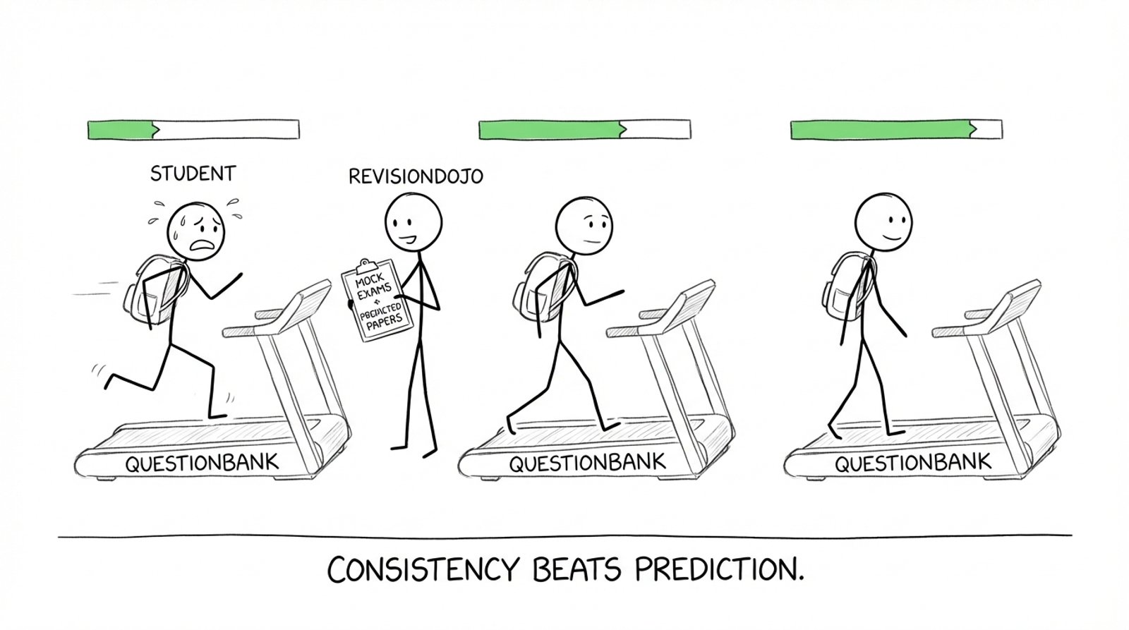 Consistency beats prediction