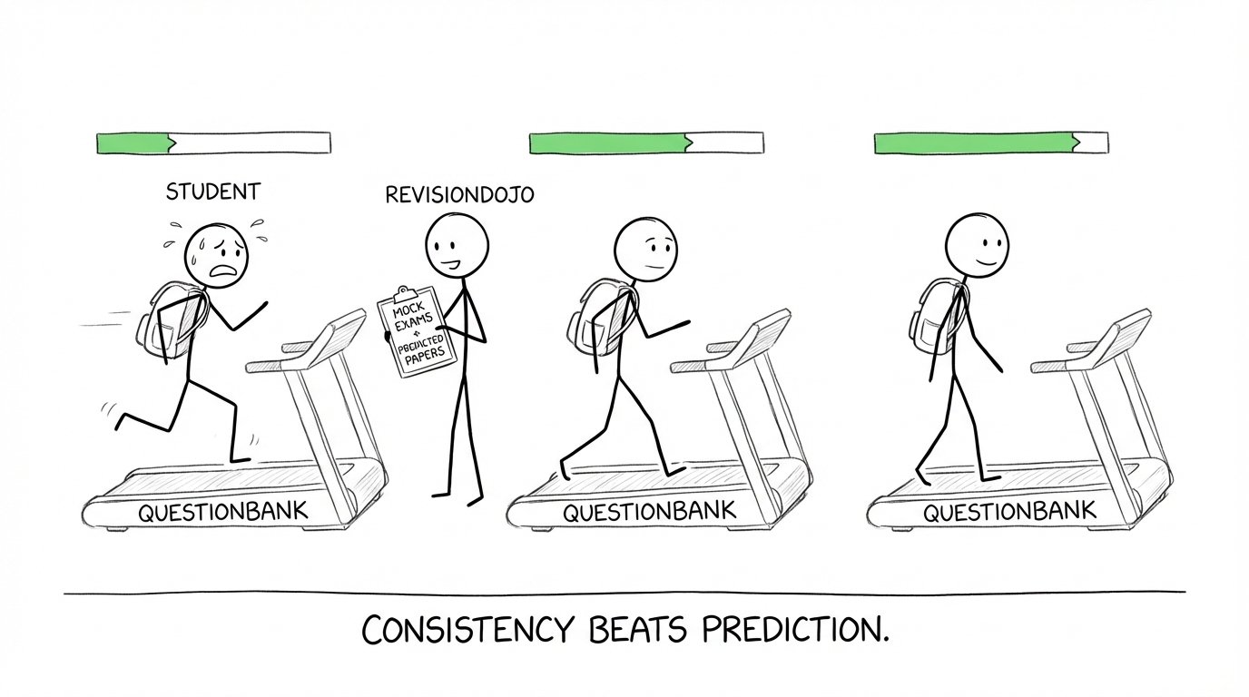 Consistency beats prediction