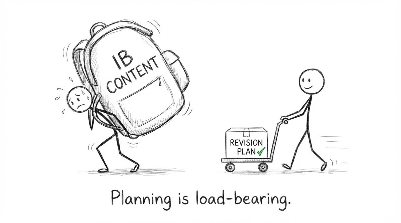Planning is load-bearing