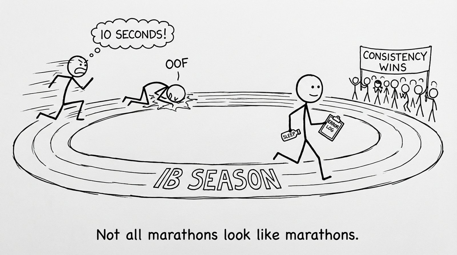 Marathon vs sprint XKCD comic