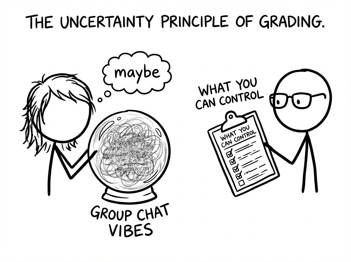 Crystal ball of group chat vibes