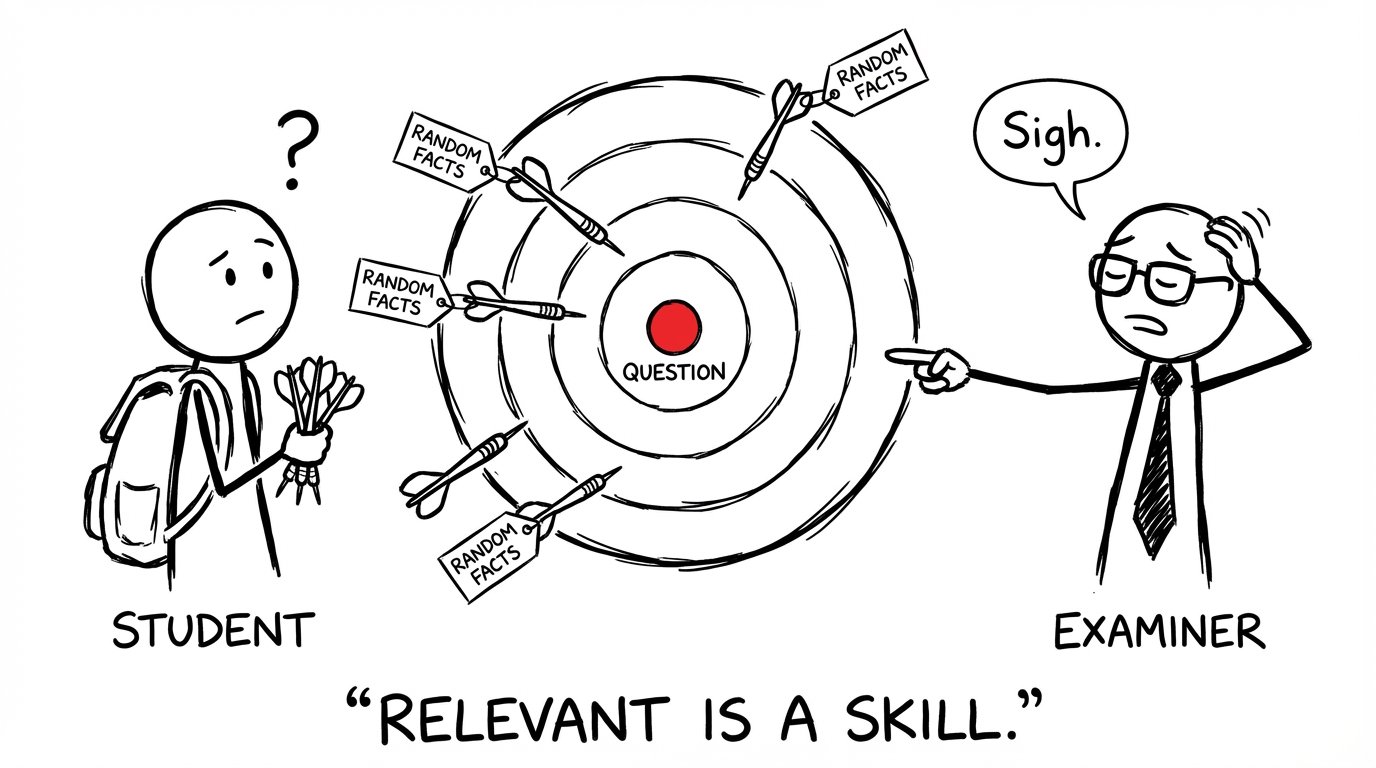 Random facts darts miss the question bullseye