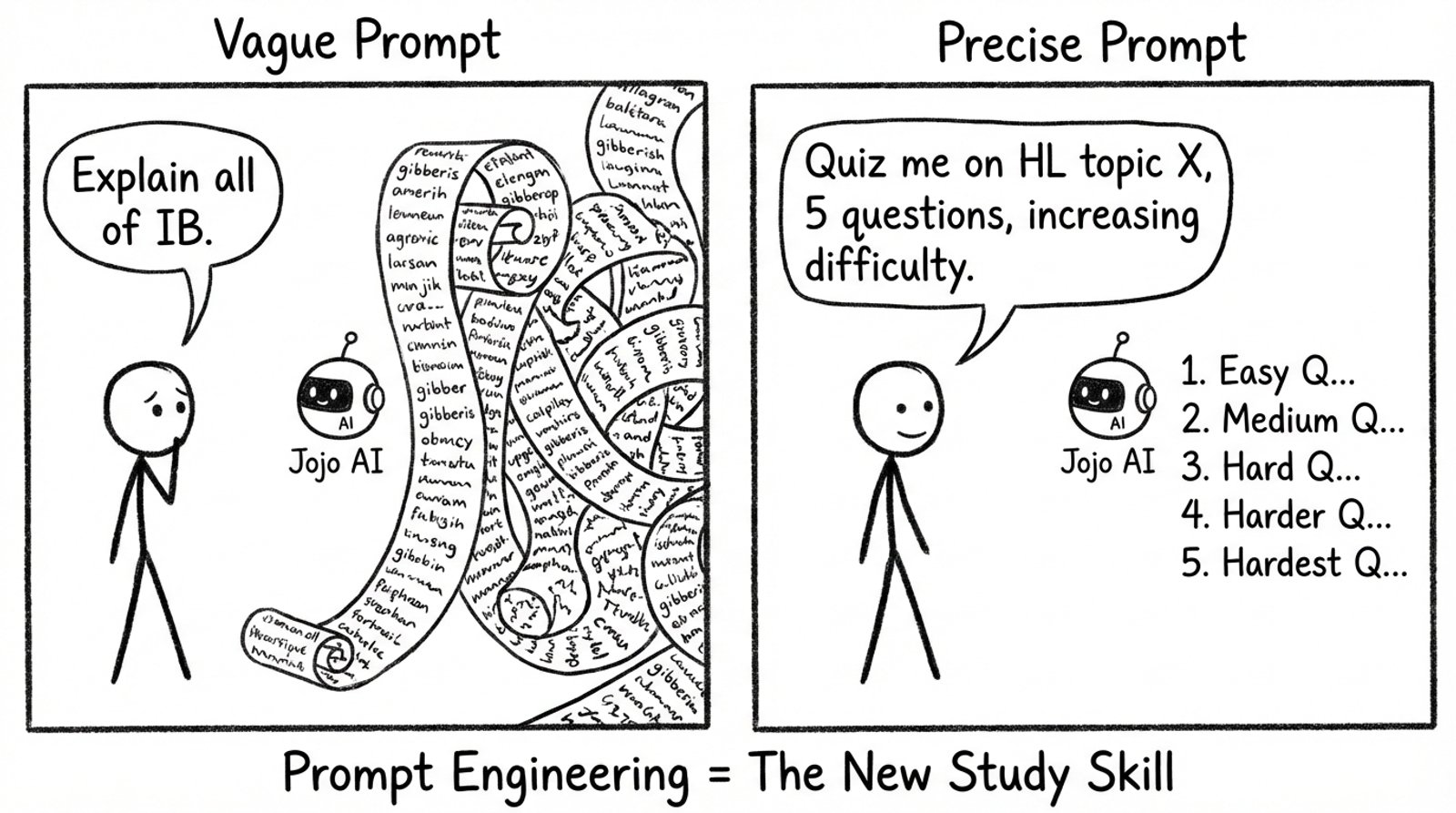 AI prompt skill comic