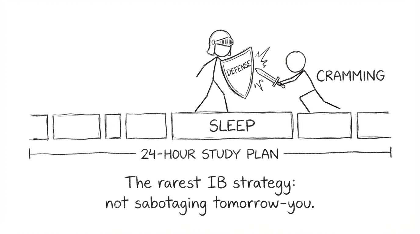 Sleep protected by knight from cramming