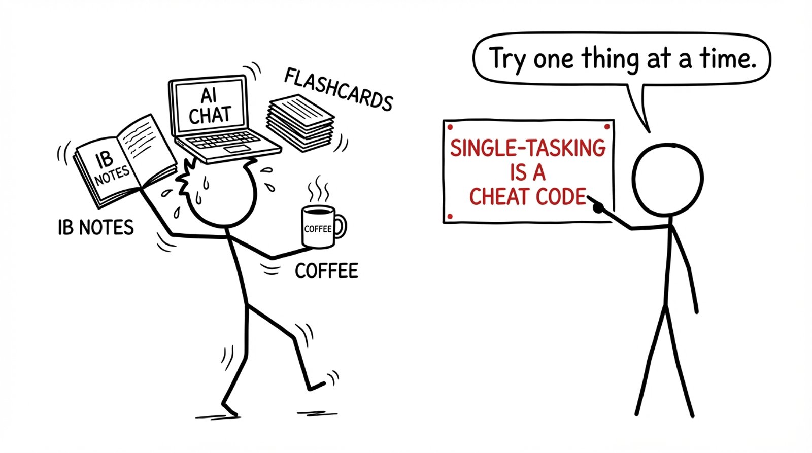 Single-tasking is a cheat code