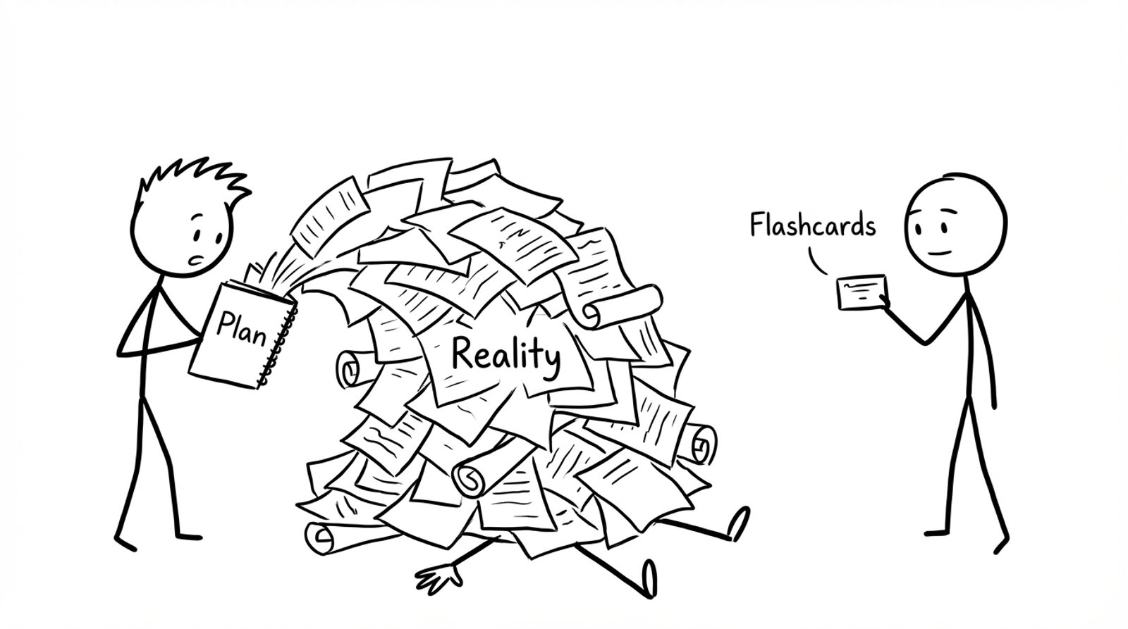 Plan vs Reality in IB revision