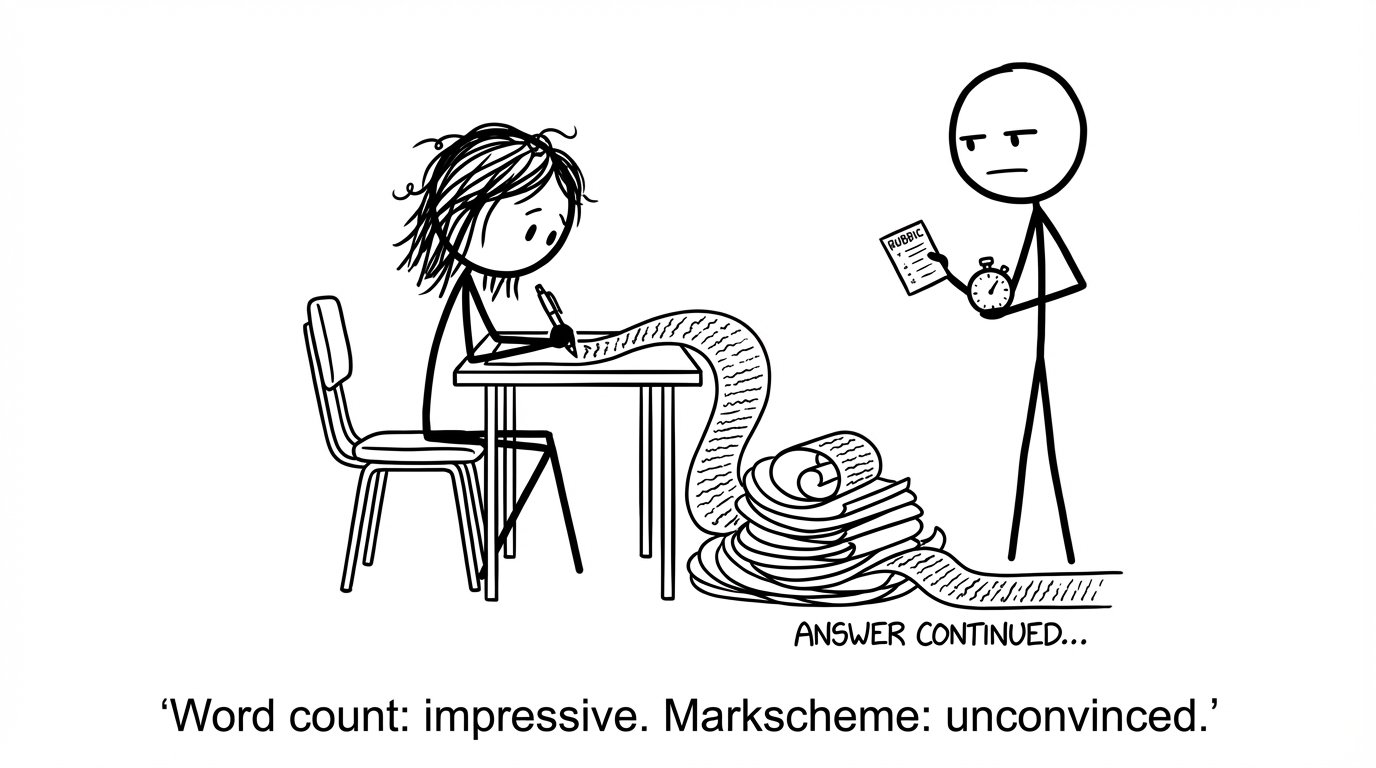 Student paper waterfall vs rubric