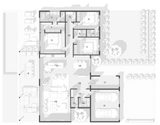 YoRanch floor plan: first floor