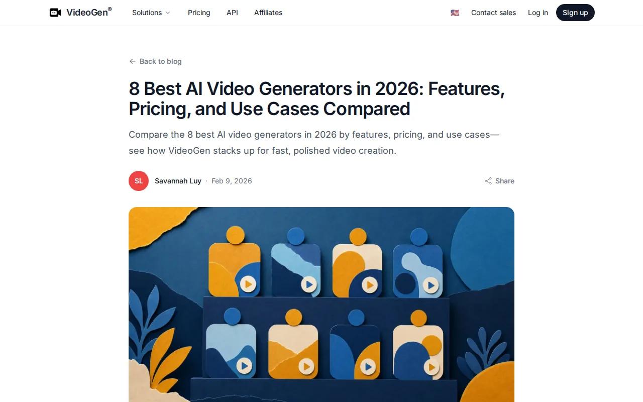 VideoGen: visual reference for 2. VideoGen — Automated Edits and Creative Variants for Teams