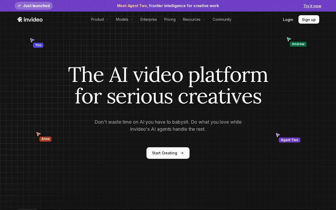 InVideo AI: visual reference for 5. InVideo AI, Best for Marketing Videos with Stock Media