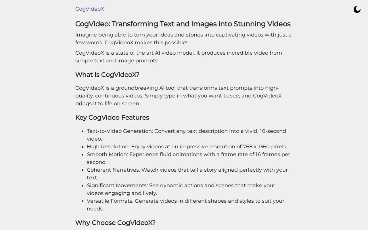 CogVideoX: visual reference for 7. CogVideoX — Mixture-of-Experts detail boost