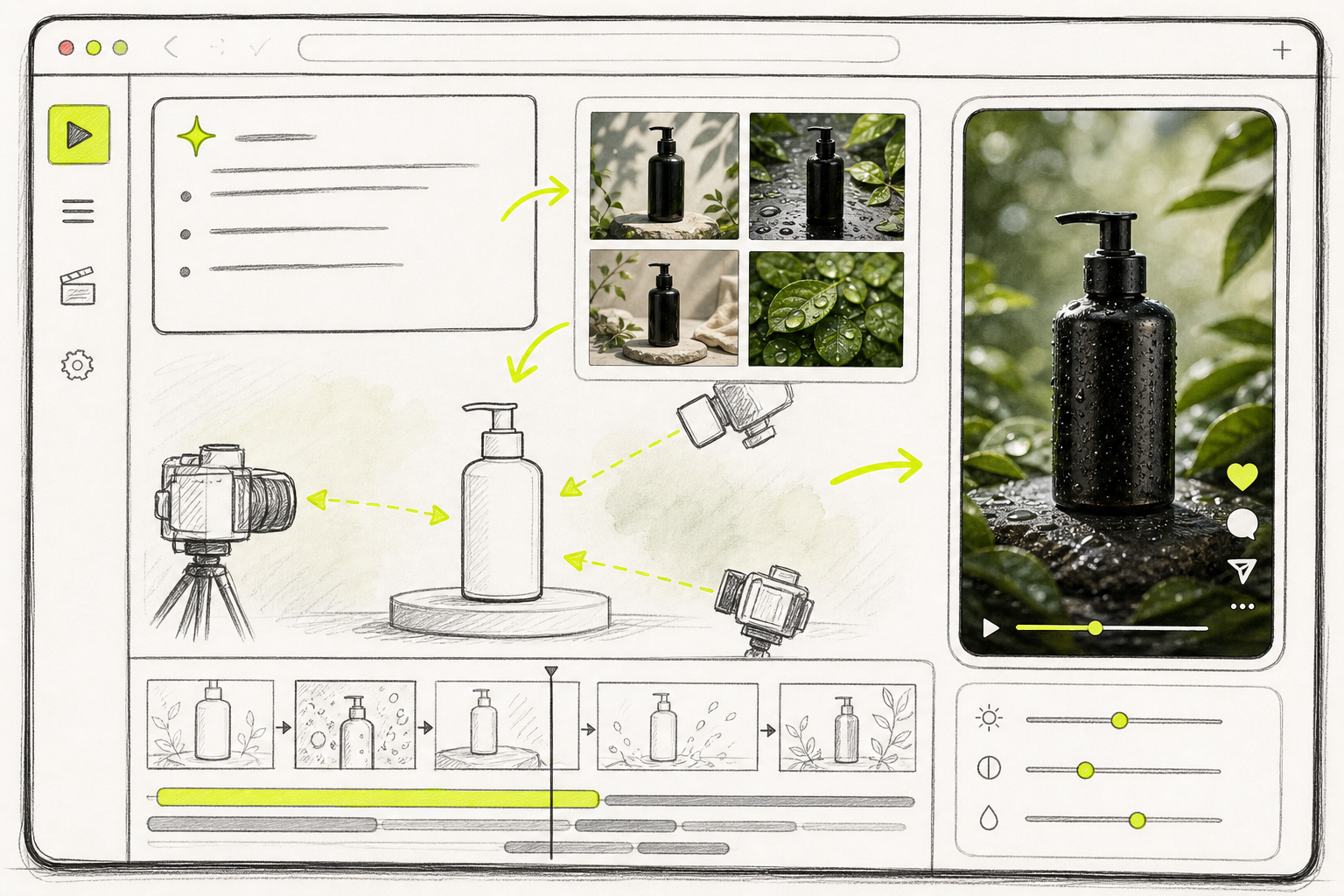 Seedance Studio AI product demo video creation workflow