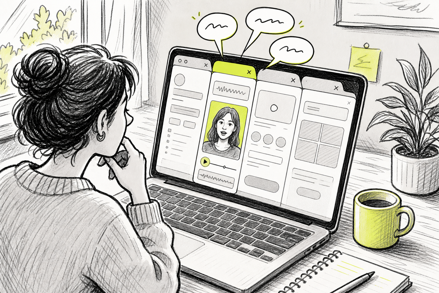 choosing the right AI tool to make a photo talk online.
