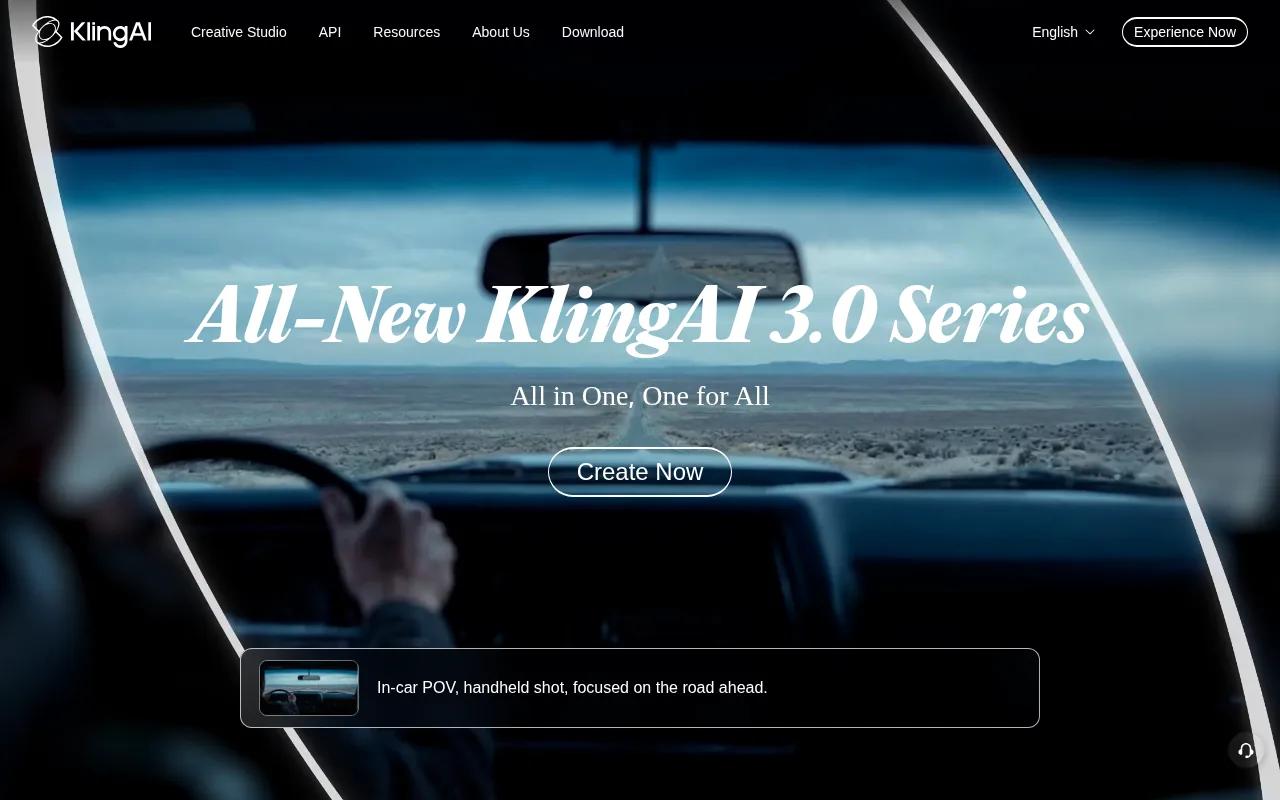 Kling.ai: visual reference for 2. Kling.ai — Unified multimodal video model
