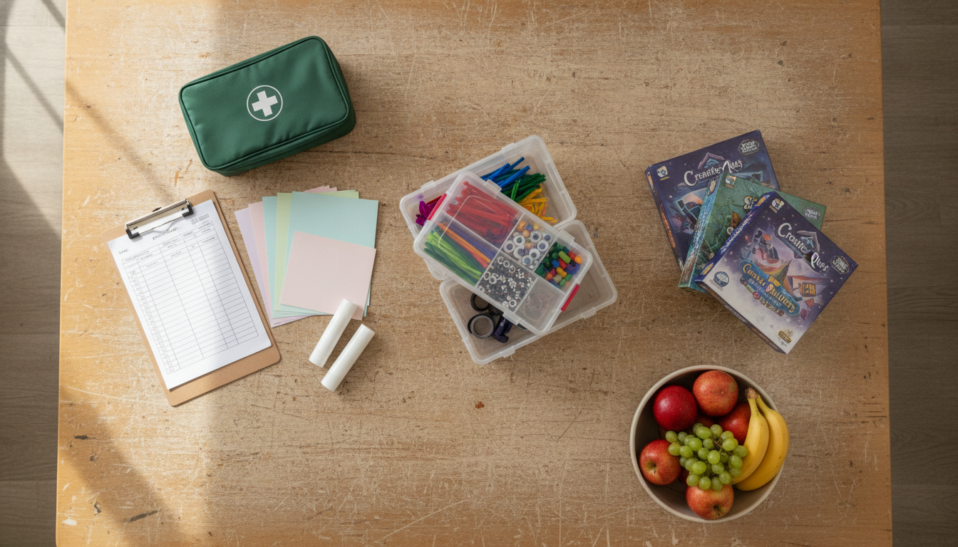 After school club supplies
