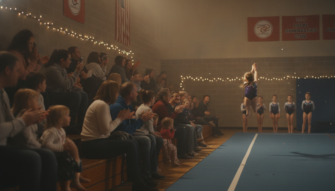 Gymnastics showcase event
